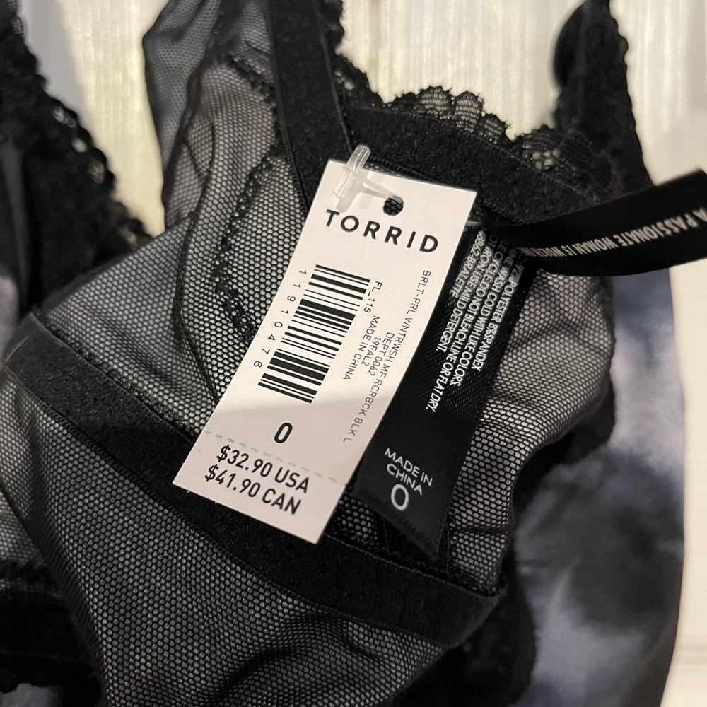 Torrid Microfiber Racerback bralette - Picture 3 of 3